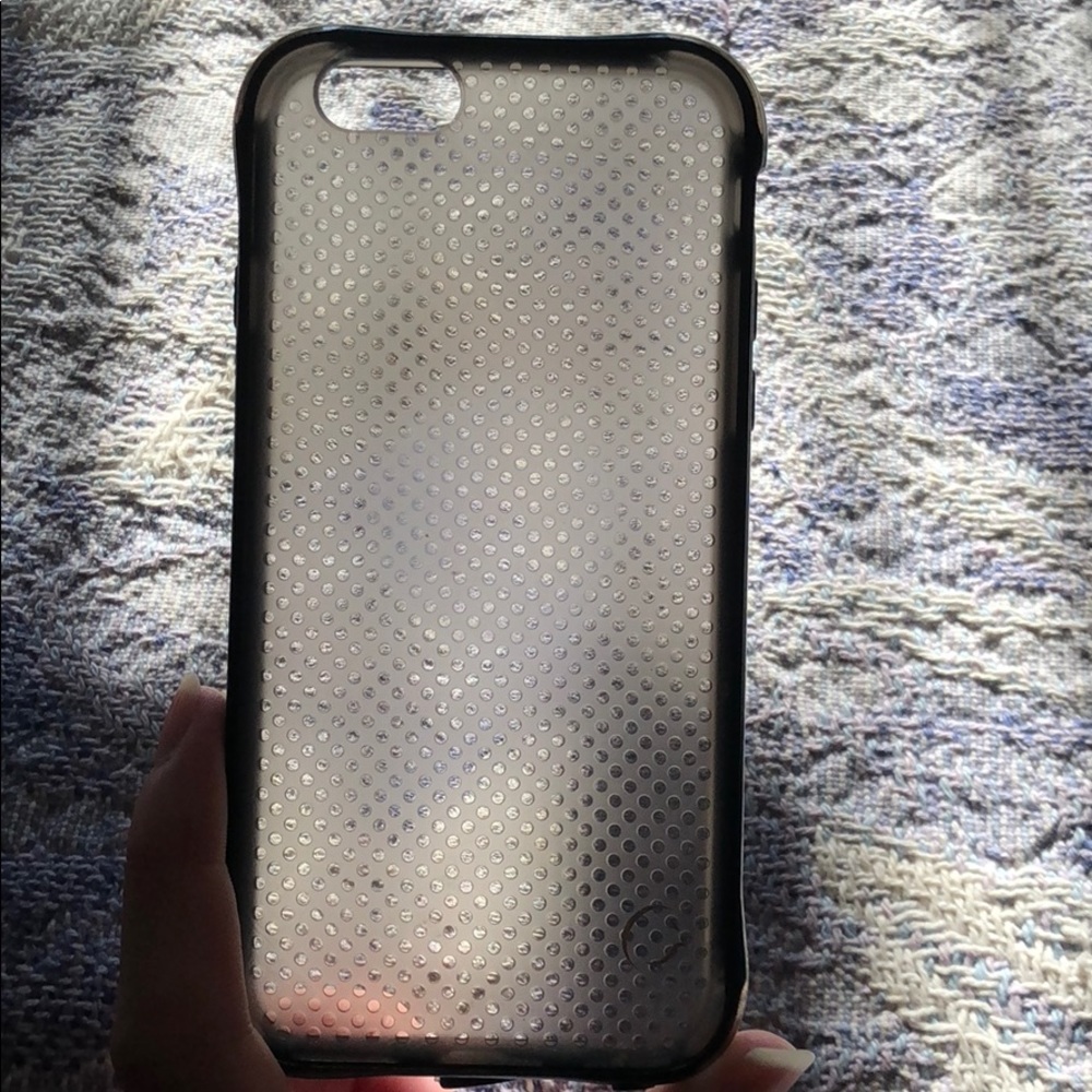 iPhone 6S black Transparent Phone Case